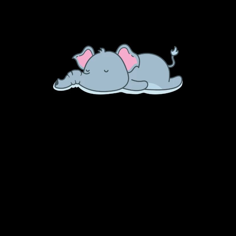 éléphant endormi