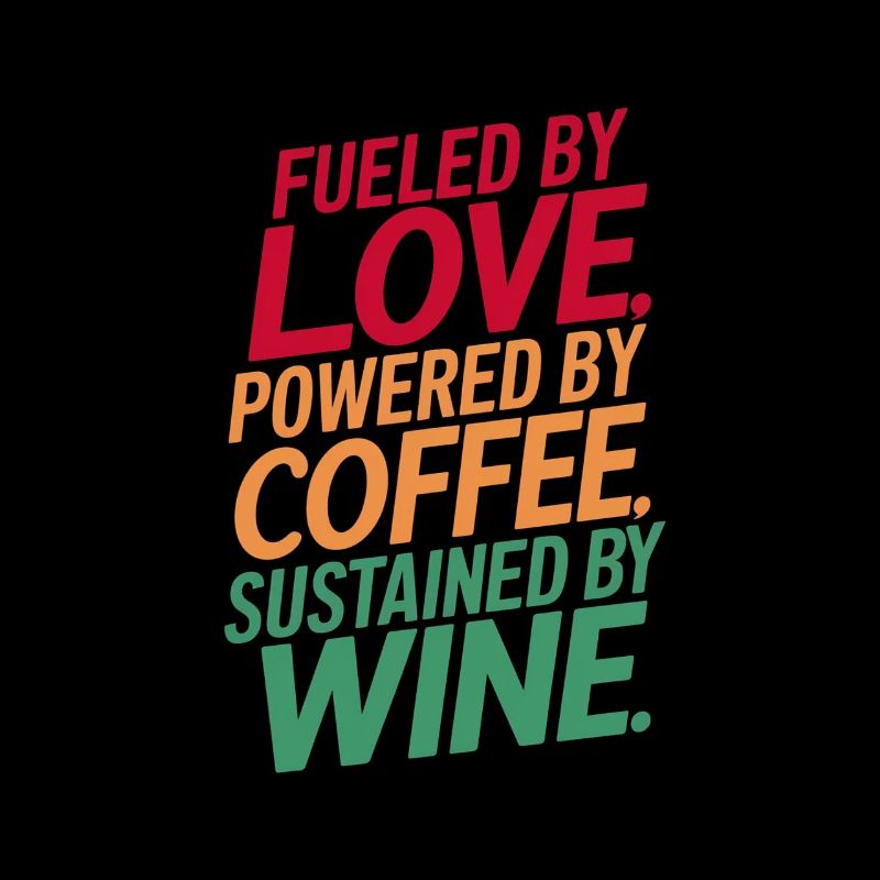 Driven by love, coffee & wine