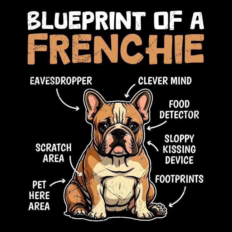 Bouledogue français Plan d’un Frenchie