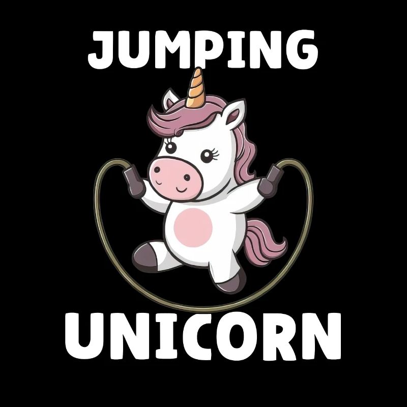 Jumping Unicorn