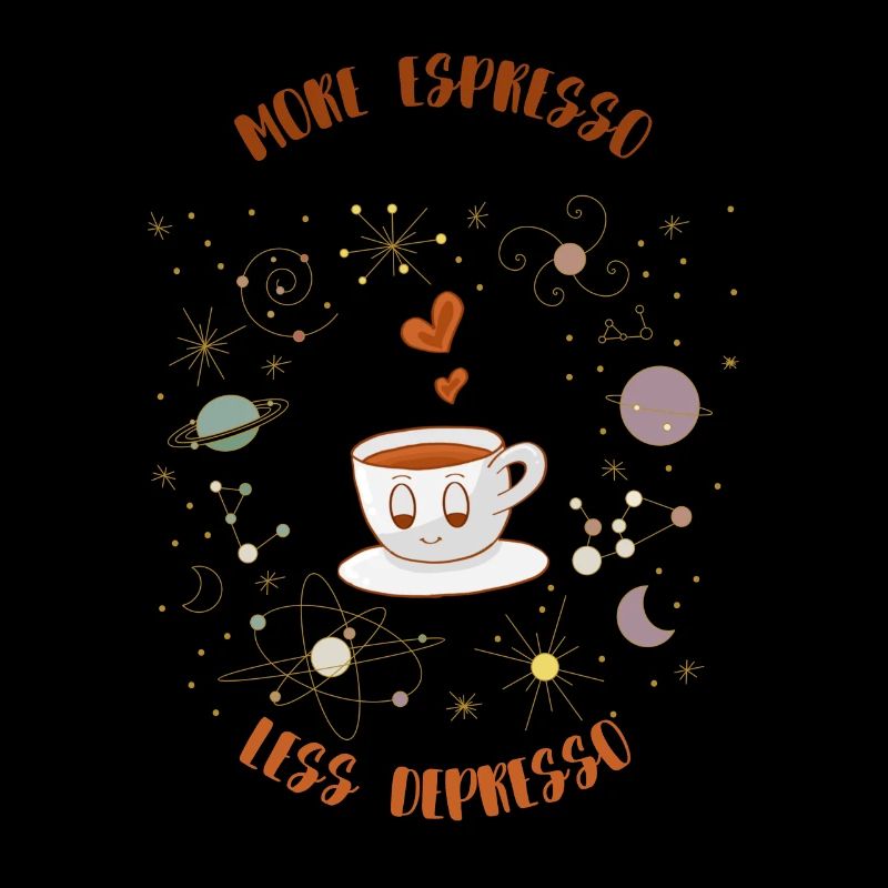 Espresso, Café, Café, Latte, Idée cadeau, Fun