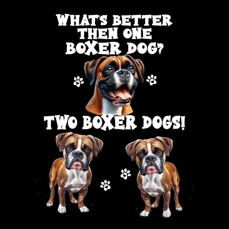 Was ist besser als ein Boxer? Zwei Boxer