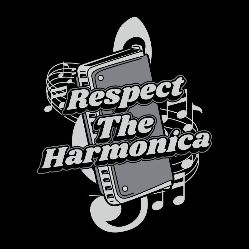 Respect The Harmonica Harmonist Harmonicist