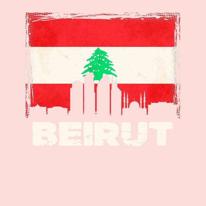 Beyrouth Liban Drapeau