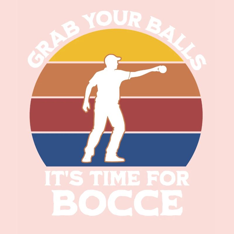 Lustiger Bocce Ball Spruch