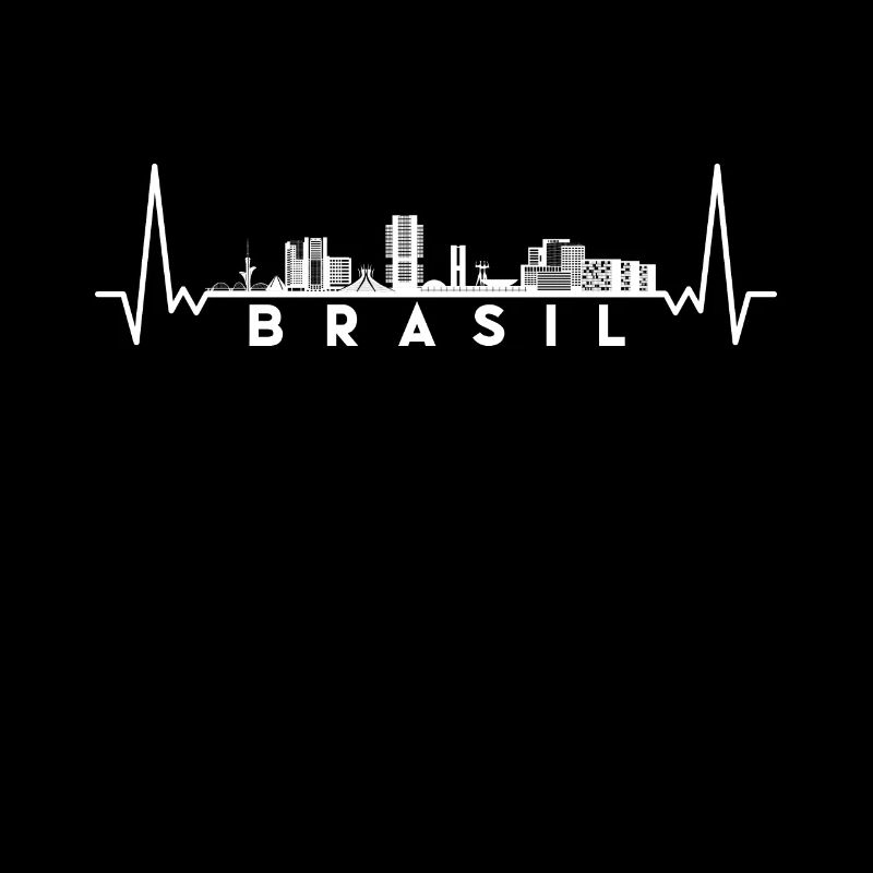 Herzschlag Skyline Brasil-Brasilien