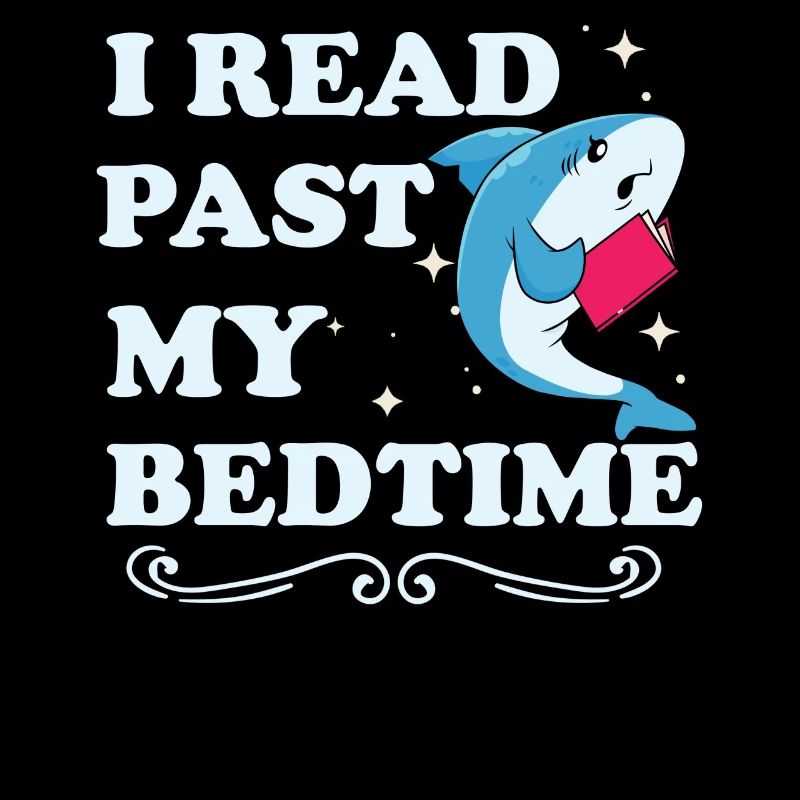 I read after bedtime reading shark