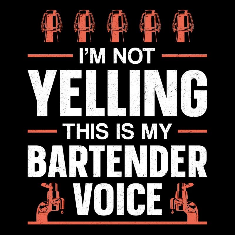 Barman Mixologue Je ne suis pas