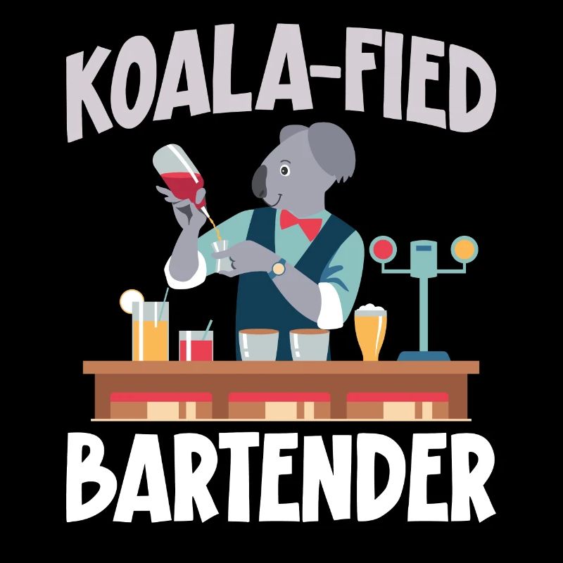 Bartender Mixologist Koala