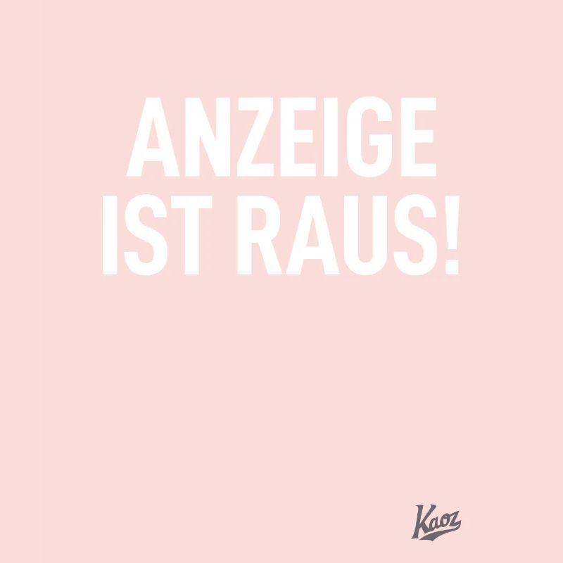 Typical German and: Ad is out!