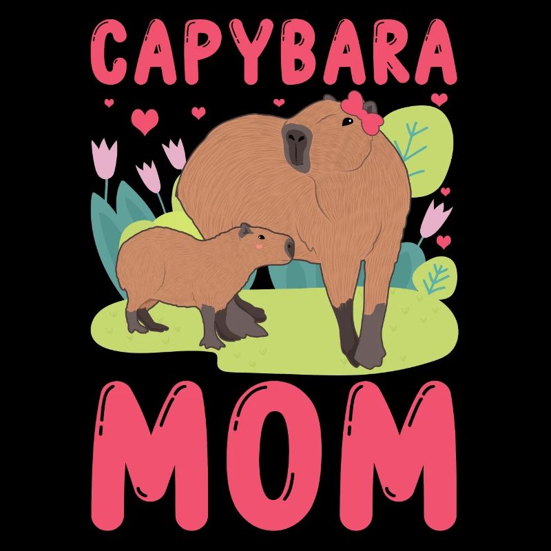 Capybara Mom Capy