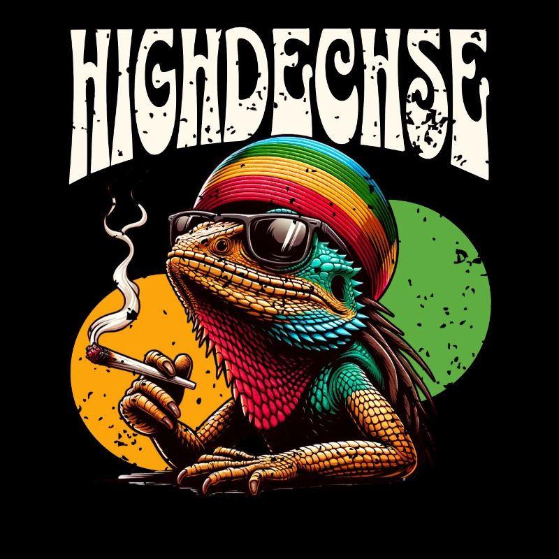 High Lizard Lizards Iguana Reptiles