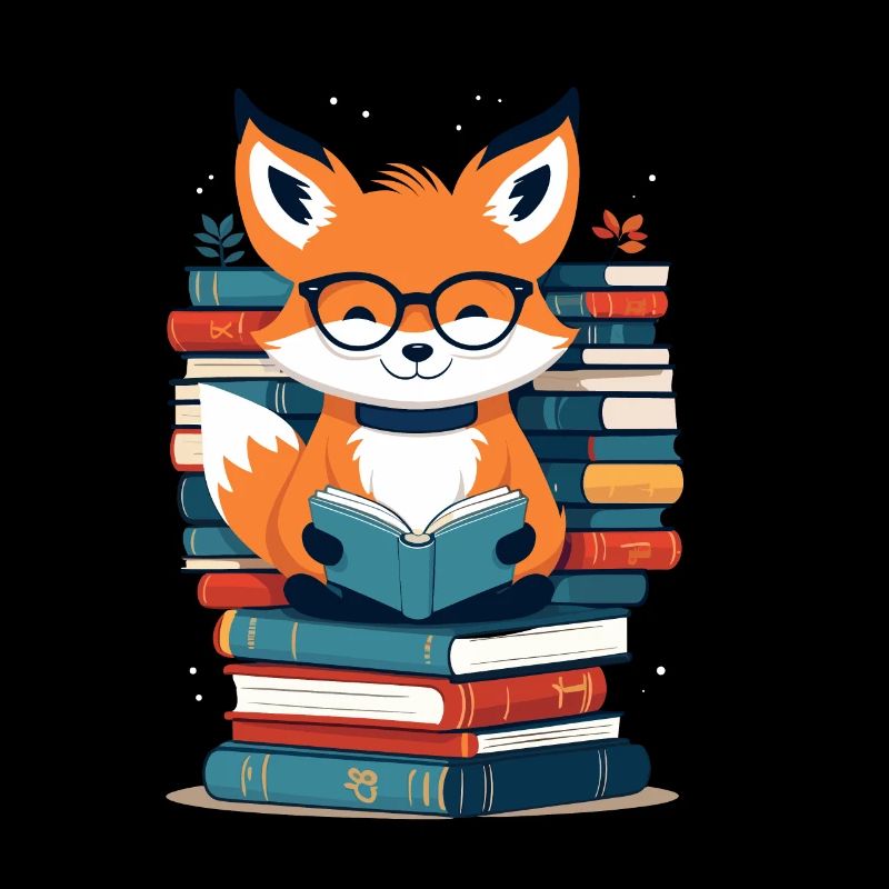 Cute Book Lover Funny Books Design
