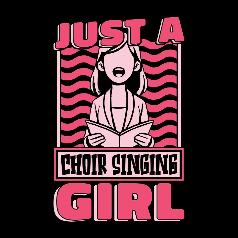 Chanteuse de chorale Juste une chanteuse de chorale