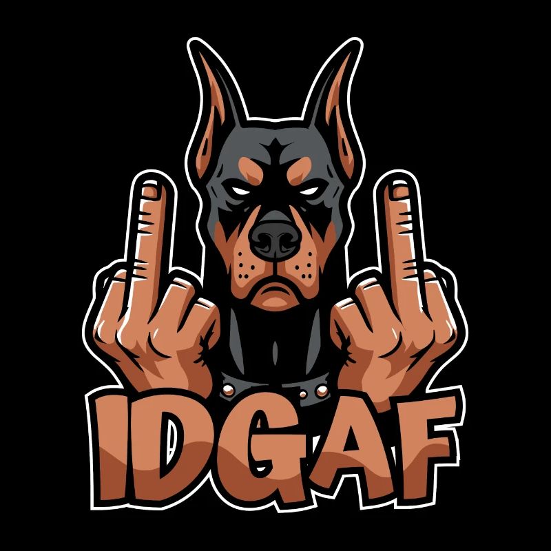 Doberman Idgaf