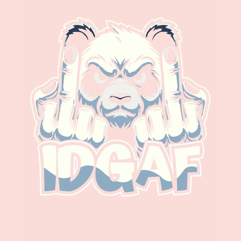 Panda géant Panda Ours Idgaf