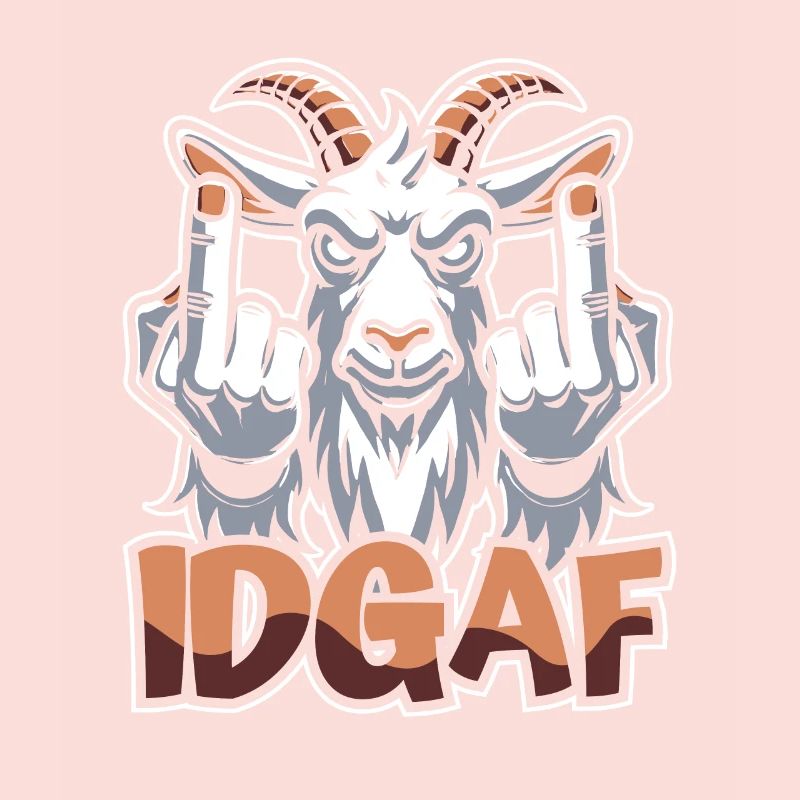 Chèvre Idgaf