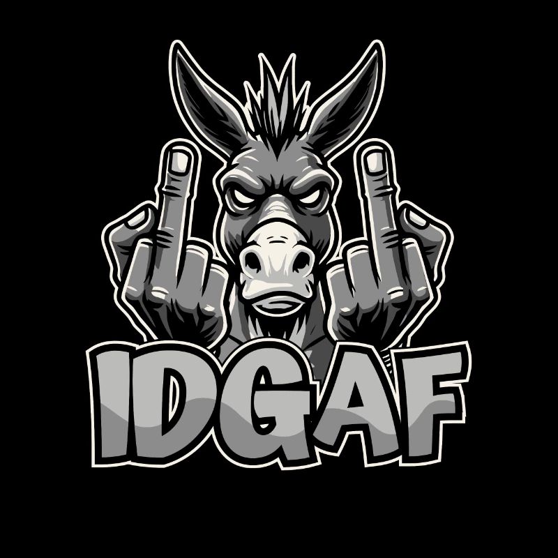 Muli Donkey Idgaf