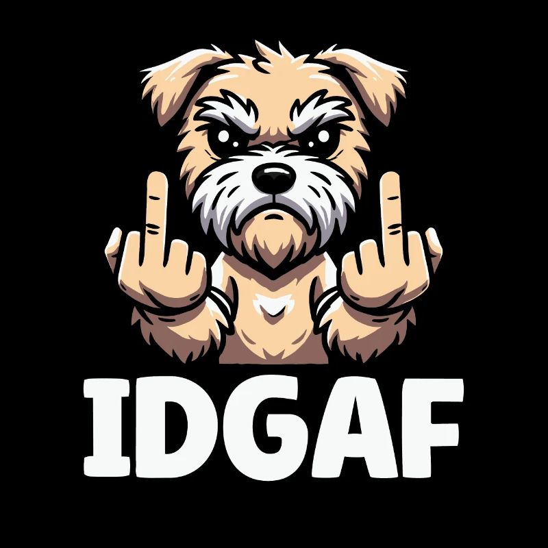 Wheaten Terrier Idgaf