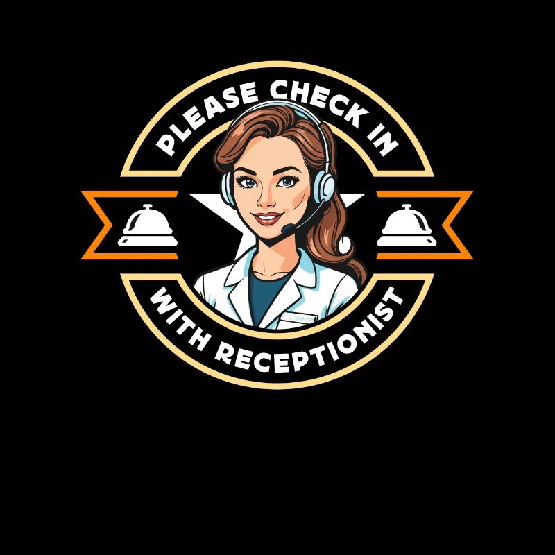 Receptionist Please Check In Hotel Receptionist