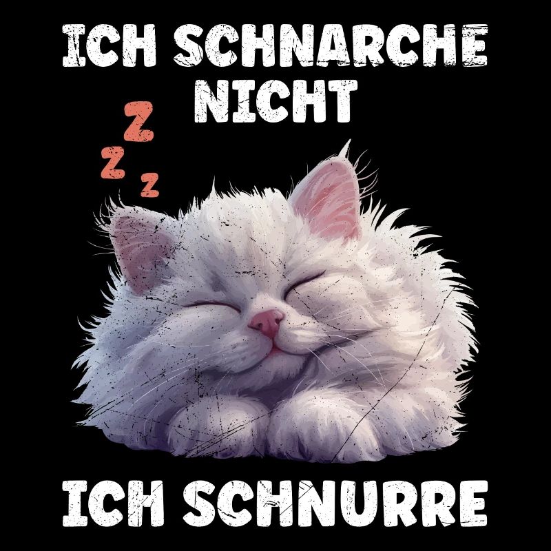 Chat persan drôle DON’T SNORE I RONRONNER