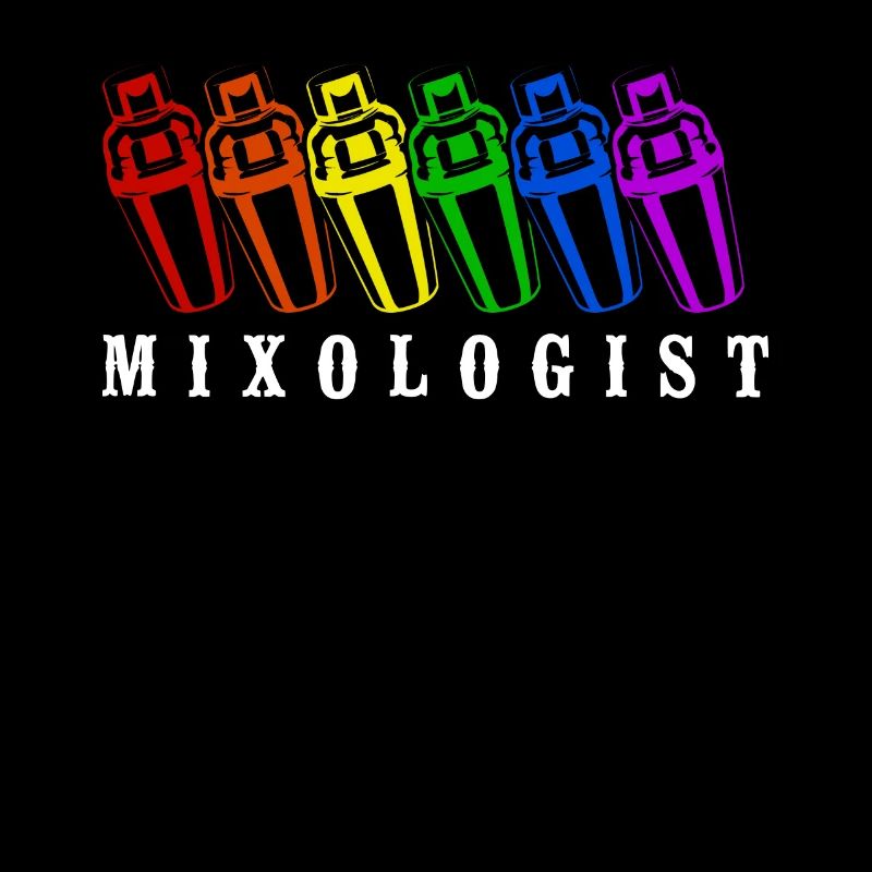 Barman Mixologue Rainbow