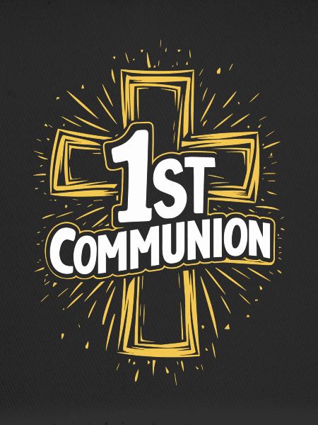 First Communion Cross Design