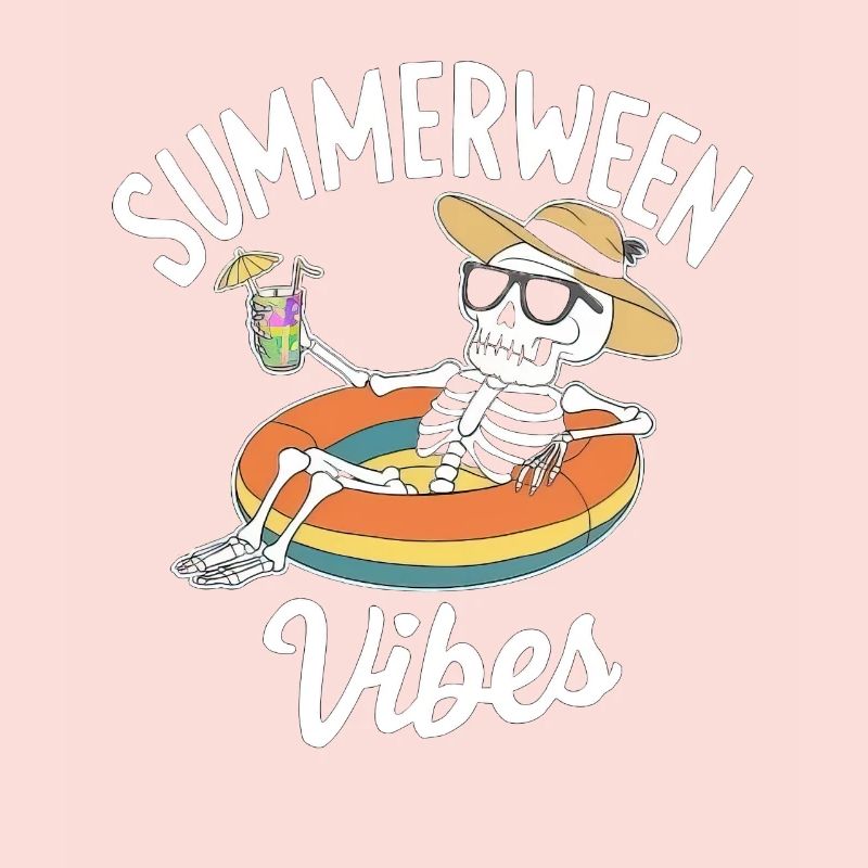 Summerween Vibes Skeleton
