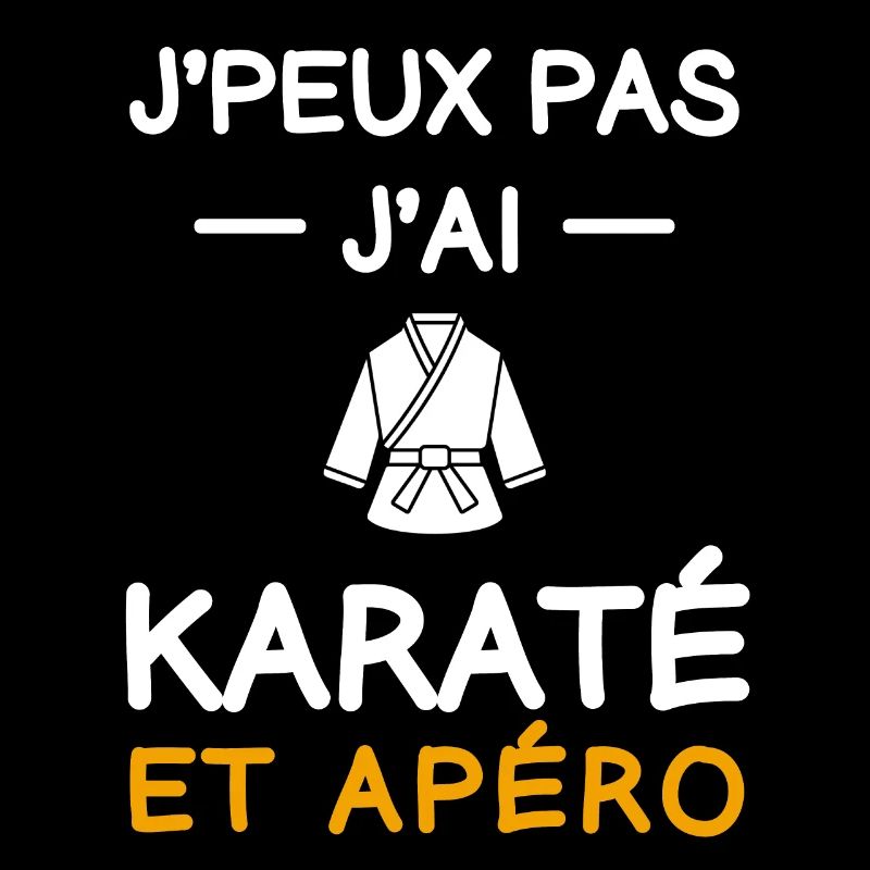 I can't I Karate Aperitif Karateka