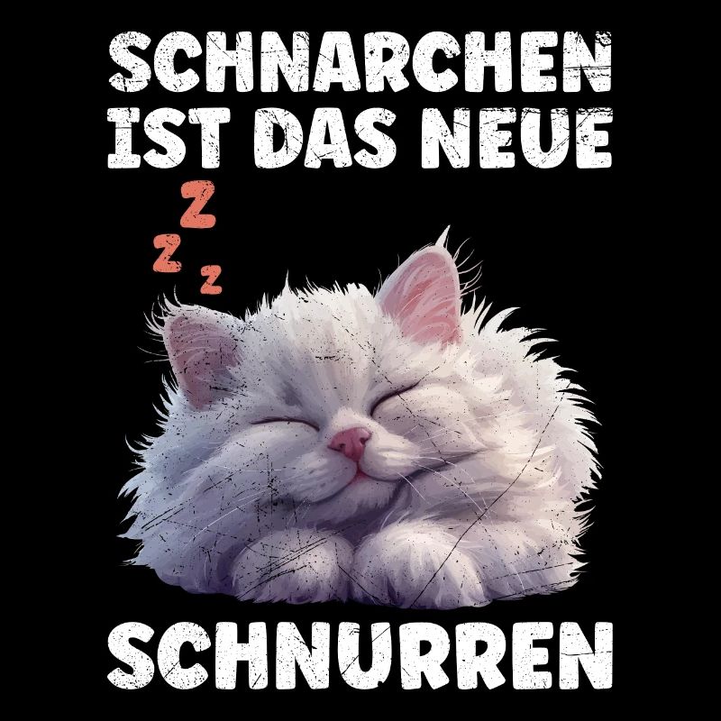 Perserkatze SCHNARCHEN IST DAS NEUE SCHNURREN
