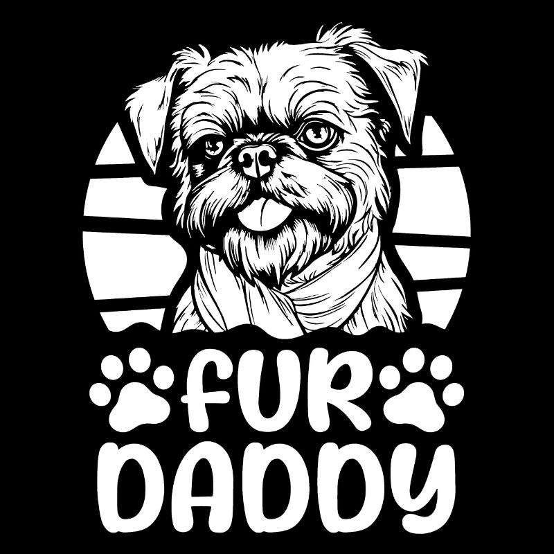 Brussels Griffon Dog Dad For Daddy