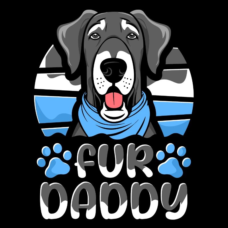 Great Dane Father Dog Dad For Daddy