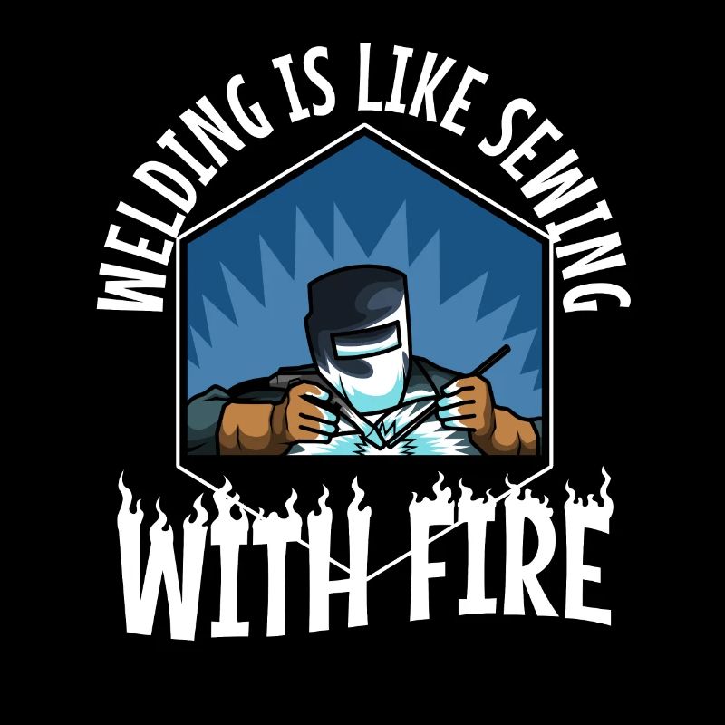 Welding is like sewing with fire