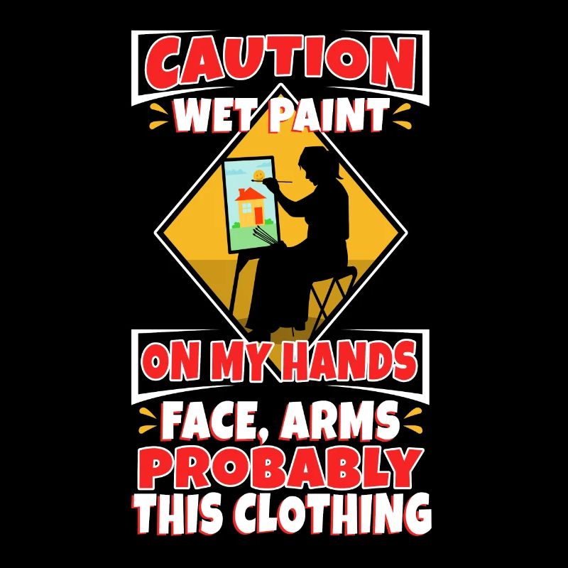 Wet paint