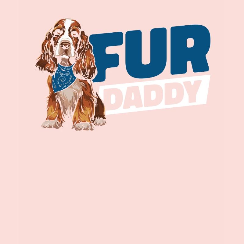 Cocker Spaniel Dog Dad For Daddy