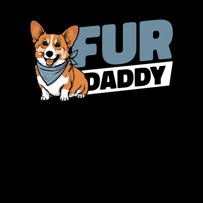 Corgi Dog Dad For Daddy
