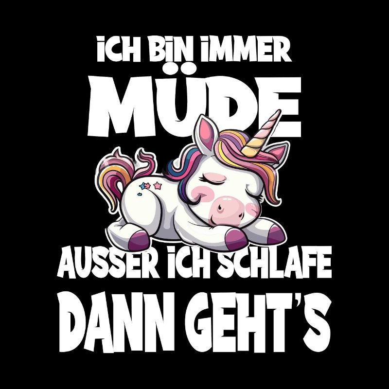 Ich Bin Immer Müde Ausser Ich Schlafe Dann Geht's