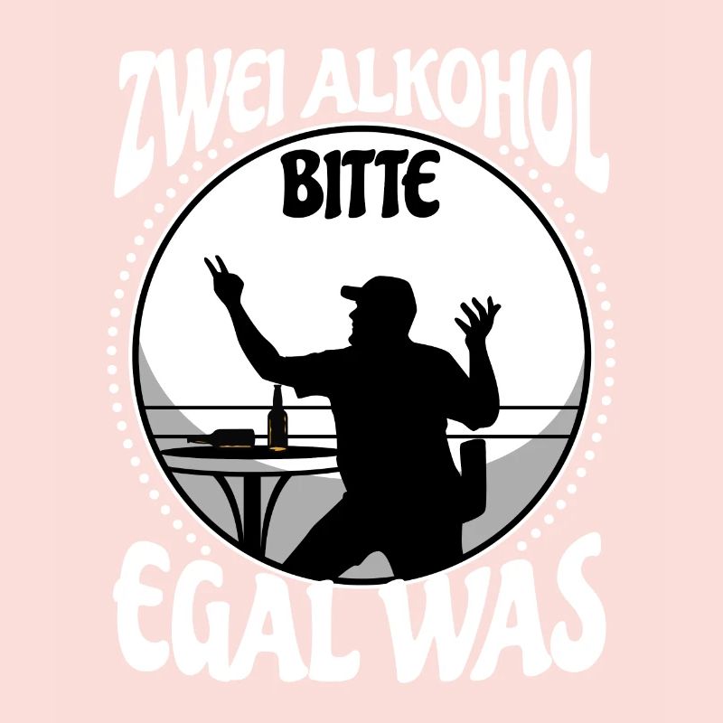 Zwei Alkohol bitte egal was