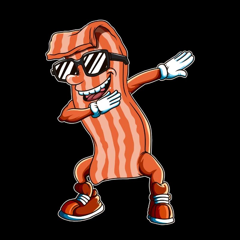 Pork Bacon Bacon Dab Dabbing Grill Shirt
