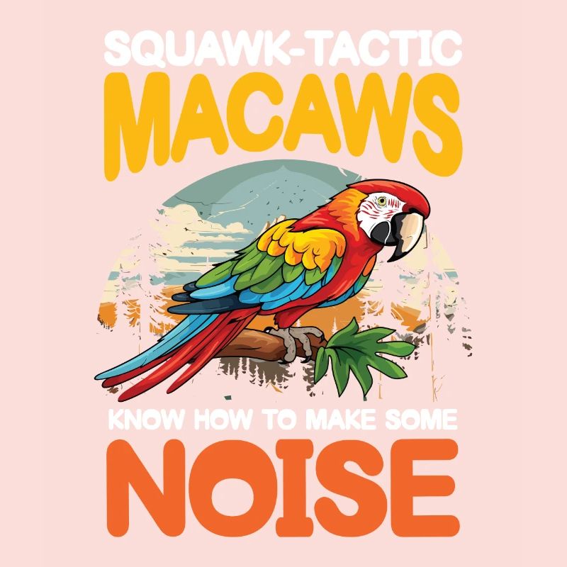 Squawk-Tastic Macaws Make Some Noise