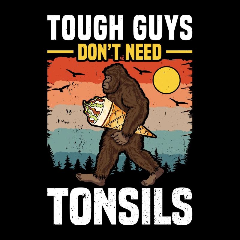 Guys don't need almonds! Tonsil surgery