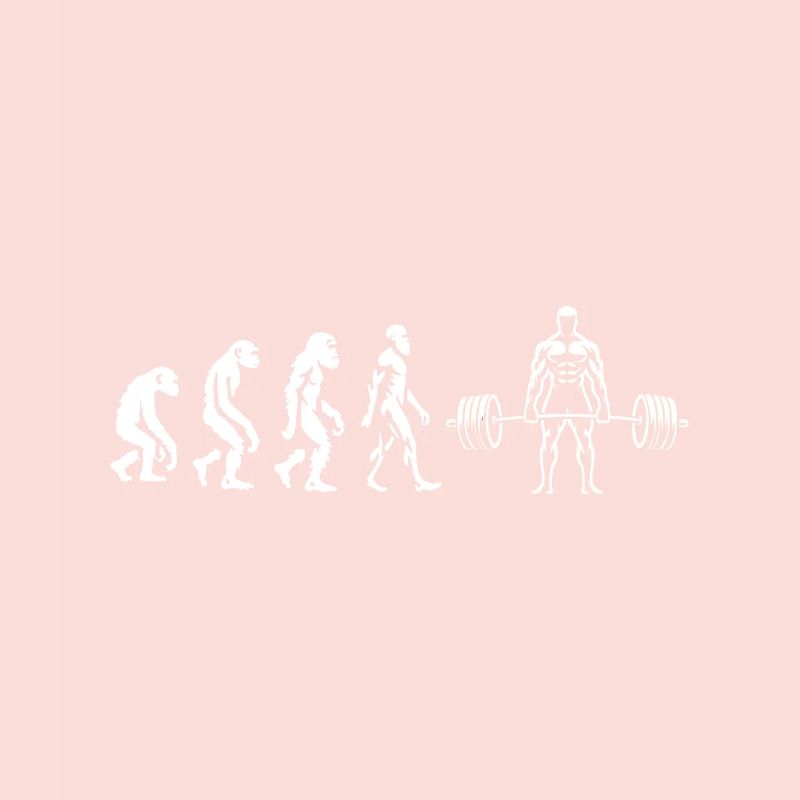 Evolutionärer Bodybuilder Kreuzheben