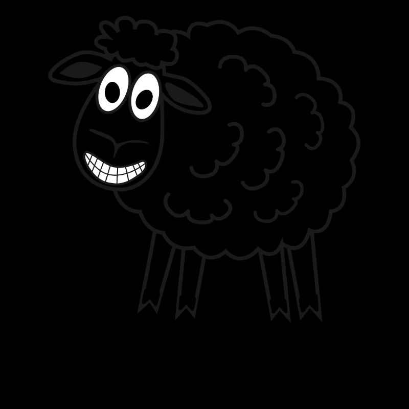 Funny Sheep Shepherd