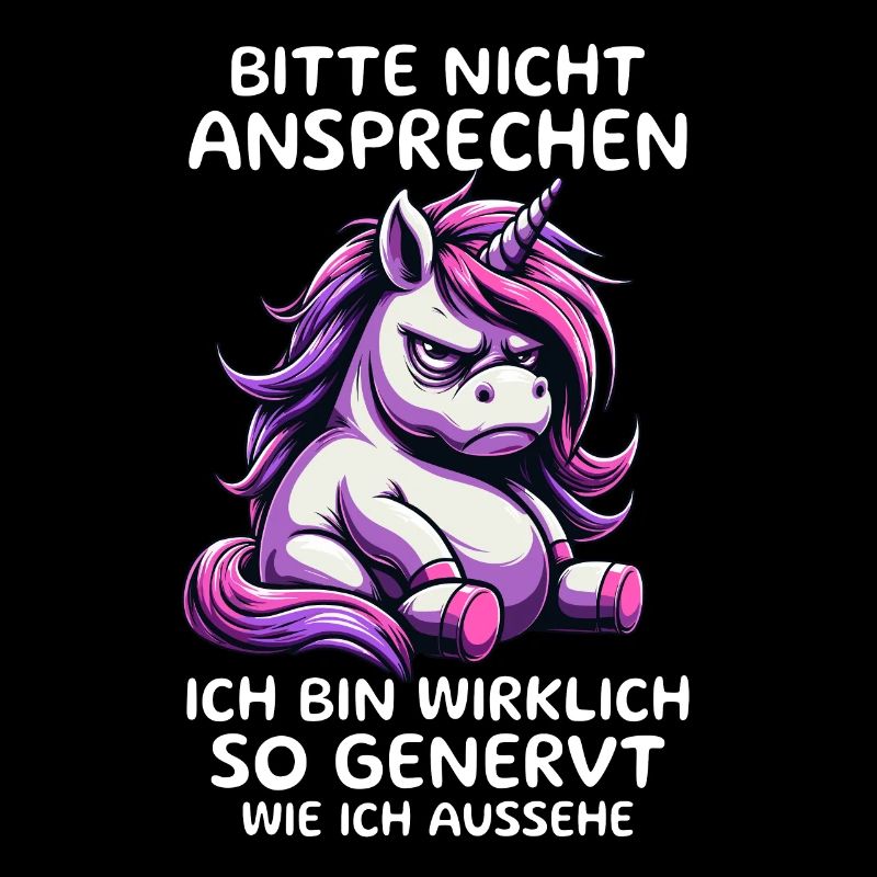 Bitte Nicht Ansprechen Ich Bin Wirklich So Genervt