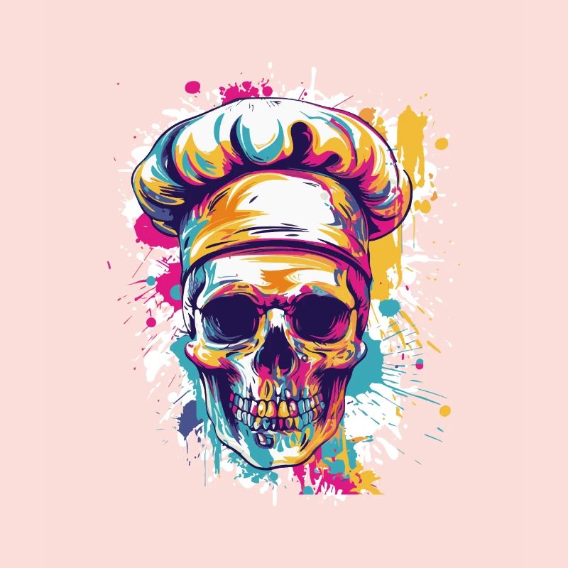 Chef Chef Skull