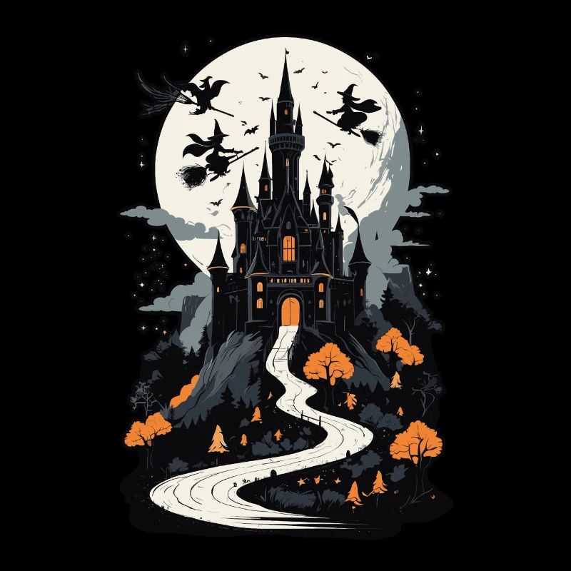 Spooky Haunted Castle Magical Haunted Castle