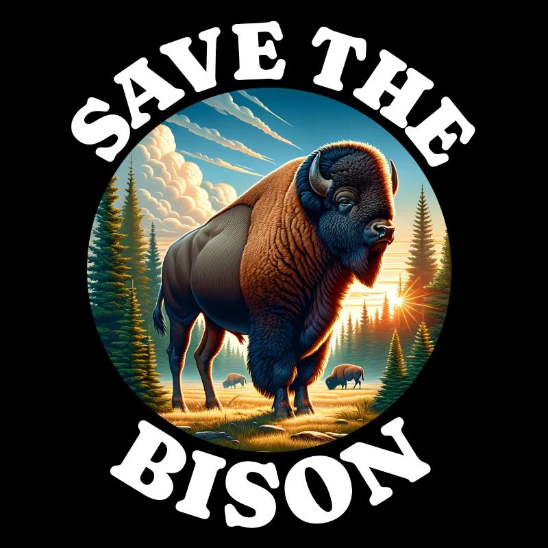 Bison Bison des prairies