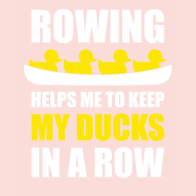 Rowing Rubberducks Funny Rowing