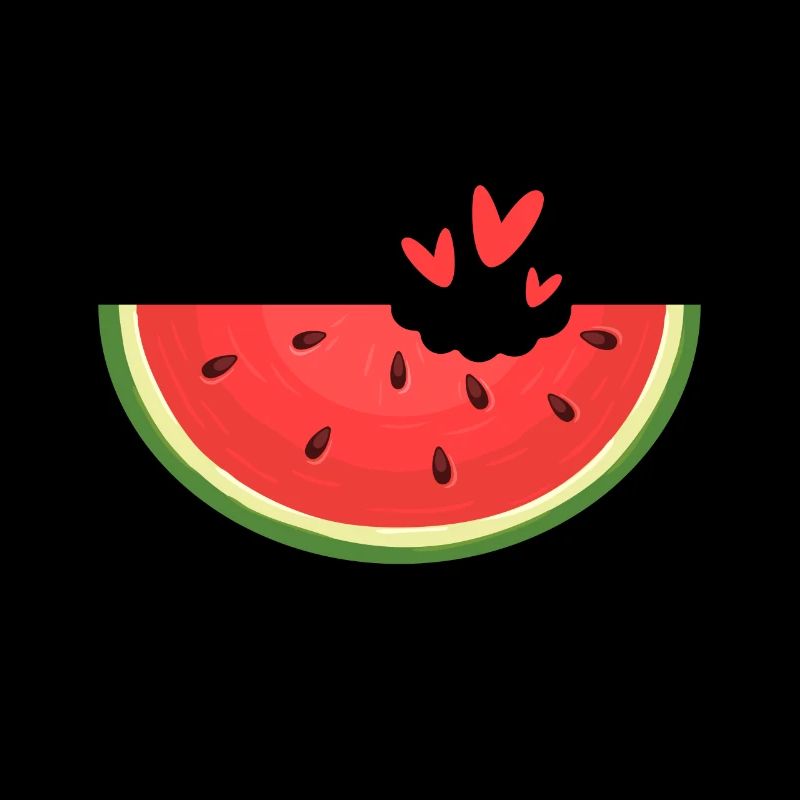 Melon pastèque Fruit d’été Cadeau végétalien