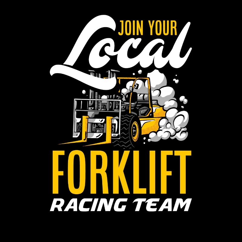 Join your local forklift racing team